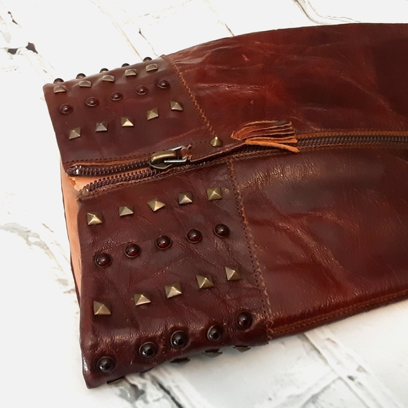 MATERIA PRIMA BY GOFFREDO FANTINI CUSTOM TALL LEATHER BOOTS - Picture 4 of 14